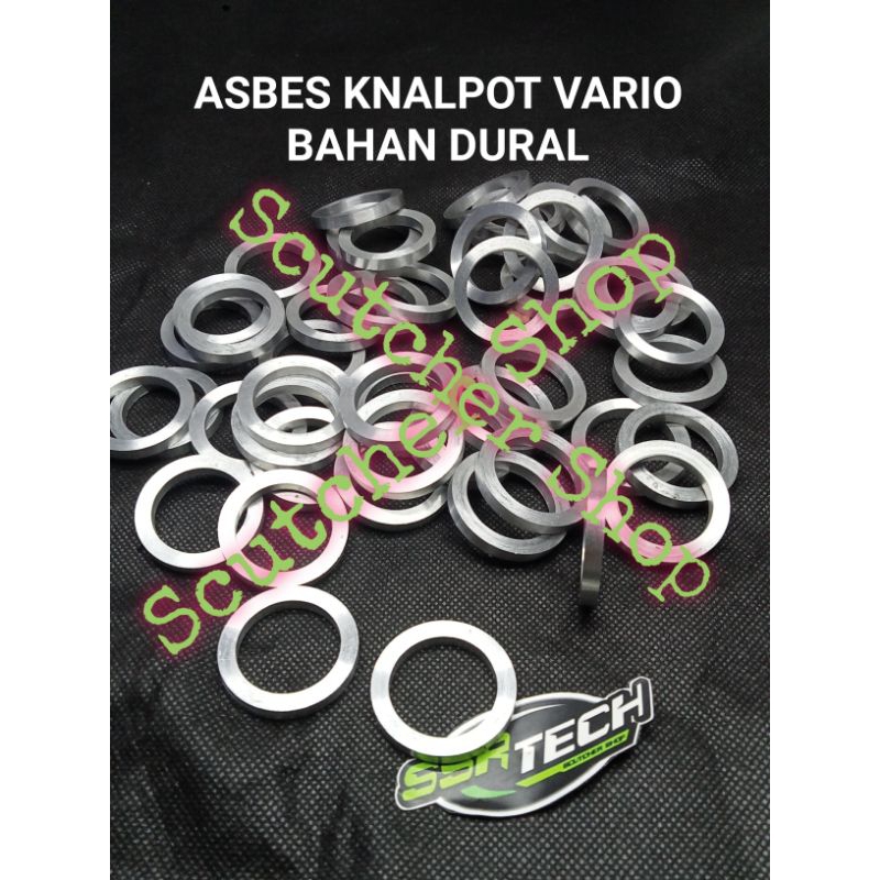 ASBES KNALPOT ATAS VARIO 125 VARIO 150 PCX ADV BAHAN DURAL