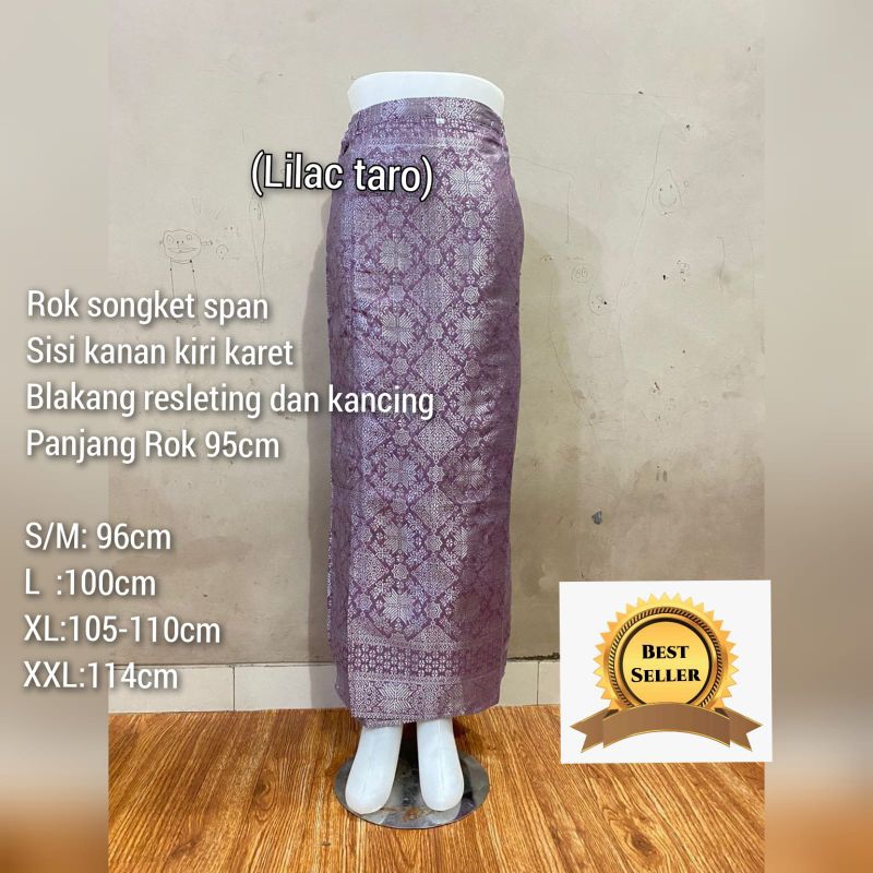 Songket Span / Rok span.SONGKET JADI / ROK SONGKET JADI /BAWAHAN KEBAYA / KAIN SARUNG