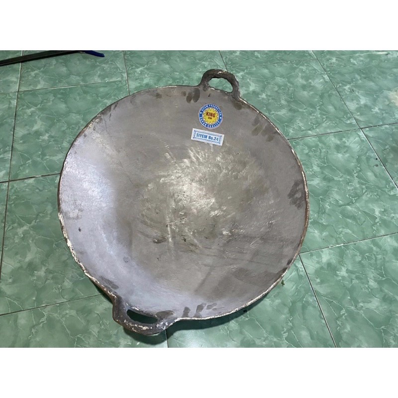 Wajan baja cor jumbo super tebal