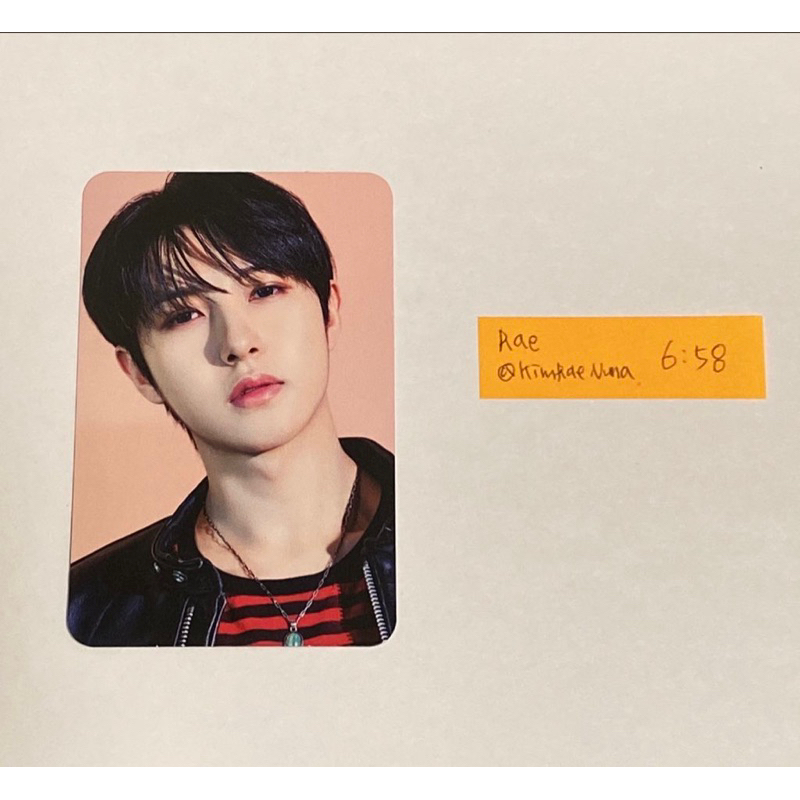PHOTOCARD RENJUN BEST FRIEND EVER LIMITED B VERS / PC RENJUN BFE LIMITED B VER