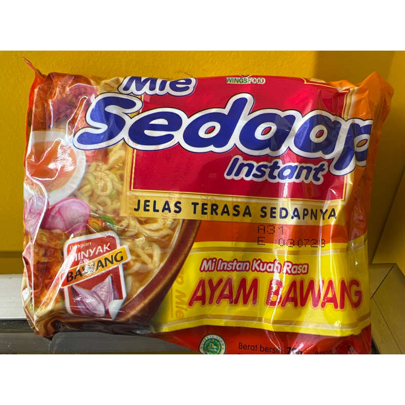 

Mie Instan Sedap Kuah Ayam Bawang