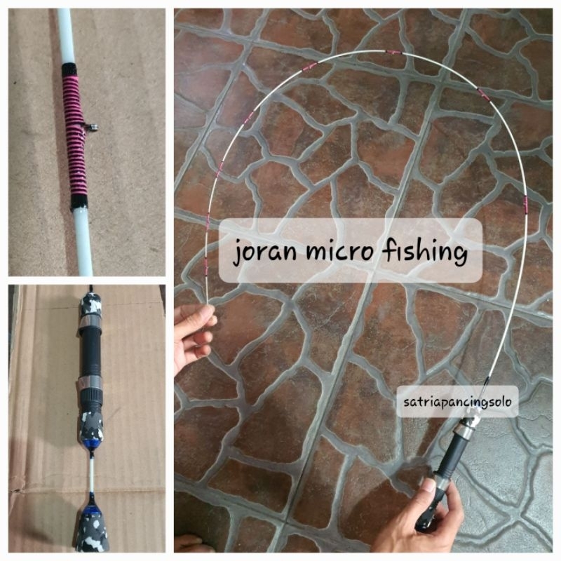 joran micro fishing packing pralon