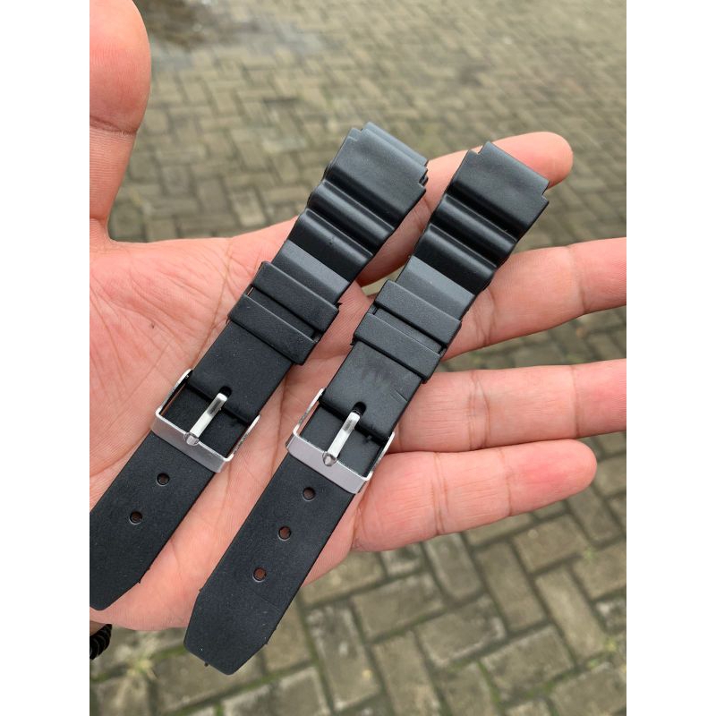 Strap Tali jam Tangan Karet Casio Universal size lengkap