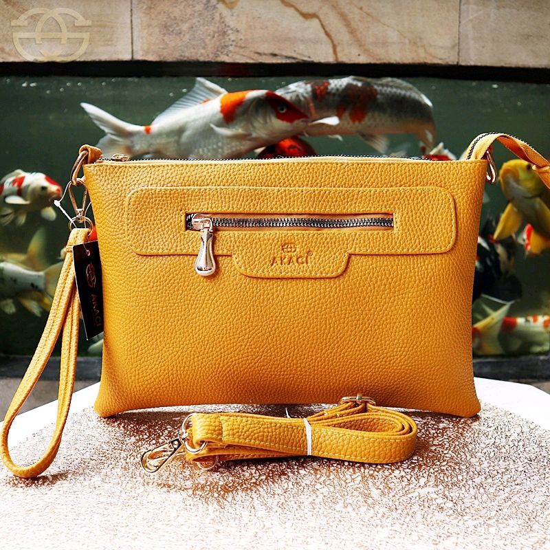 Premium Original Tas Selempang 2 ruang Clutch Origin 2 Tali 01-2570 mango