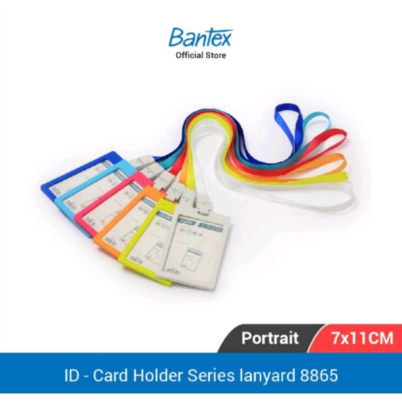 

Bantex ID Card Holder Series Lanyard Portrait #8865