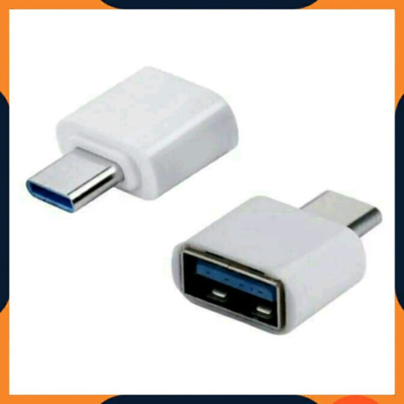[COD] KONEKTOR OTG TYPE C TO USB / OTG PLUG CONNECTOR / OTG TIPE C KE USB
