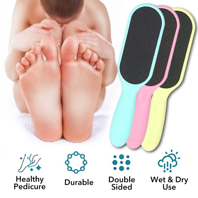 ALAT PEMBERSIH KAPALAN KAKI / PARUT KAKI PENGHALUS KAKI KERING KAPALAN PERAWATAN KAKI FOOT SCRUBBER /AMPLAS KAKI / ALAT GOSOK PENGAHALUS TUMIT KAKI