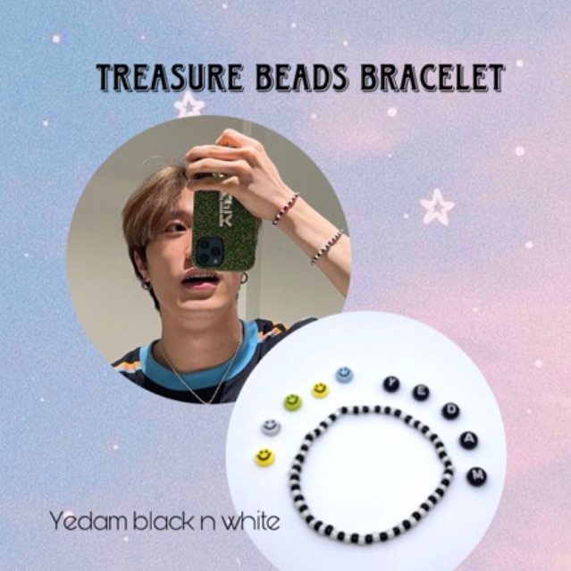 TREASURE YEDAM BEADS BRACELET GELANG BEADS KPOP BANG YEDAM