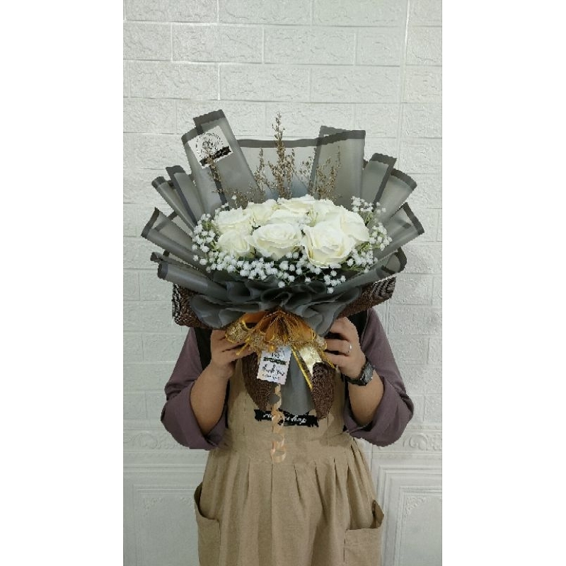 ready Medan Buket bunga| buket bunga Mawar premium| Bouquet Medan | Bouquet bunga artificial Medan (