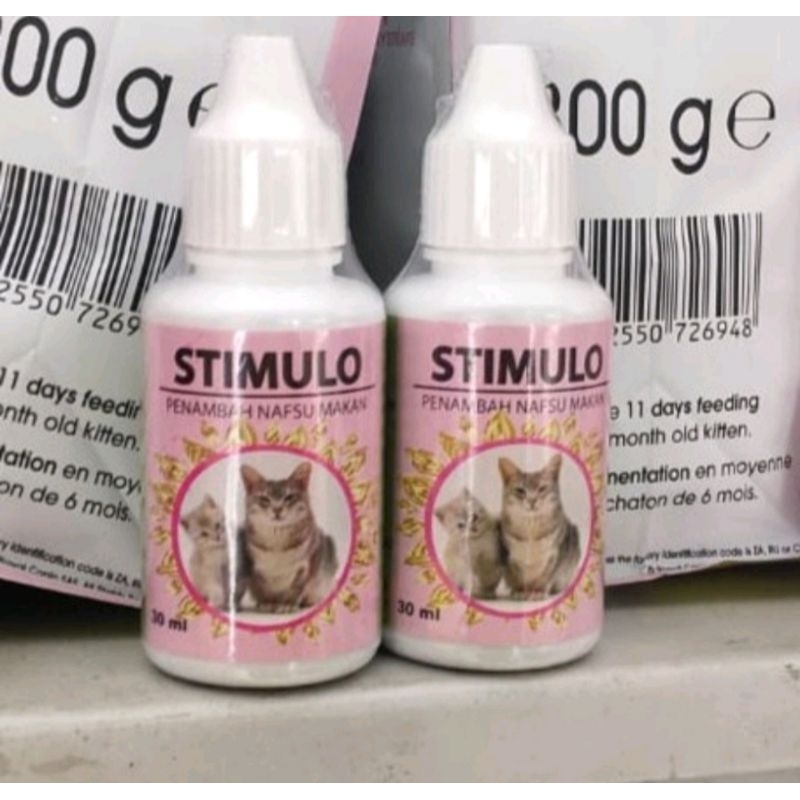 Stimulo drop 30ml vitamin penambah nafsu makan kucing