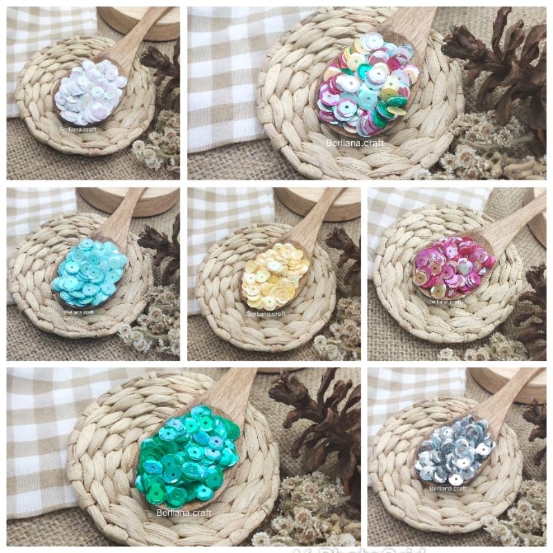 (10 g) Payet Ramboci Sequin Piring