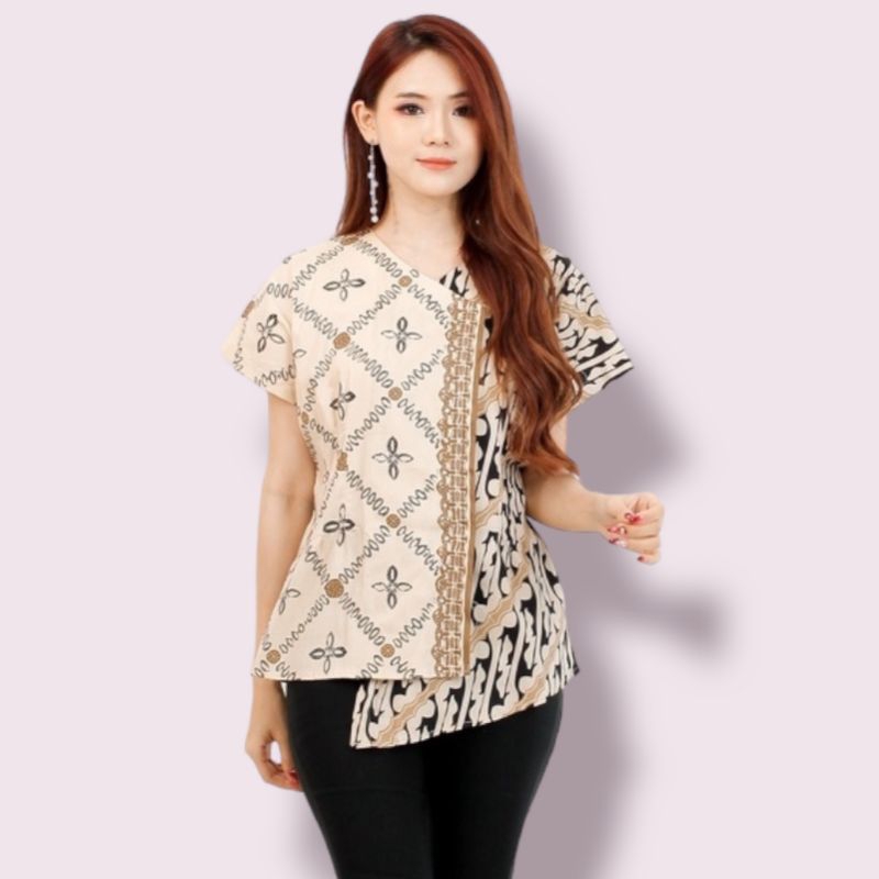 ATASAN BATIK WANITA CK001-292 ( BATIK STRETCH )