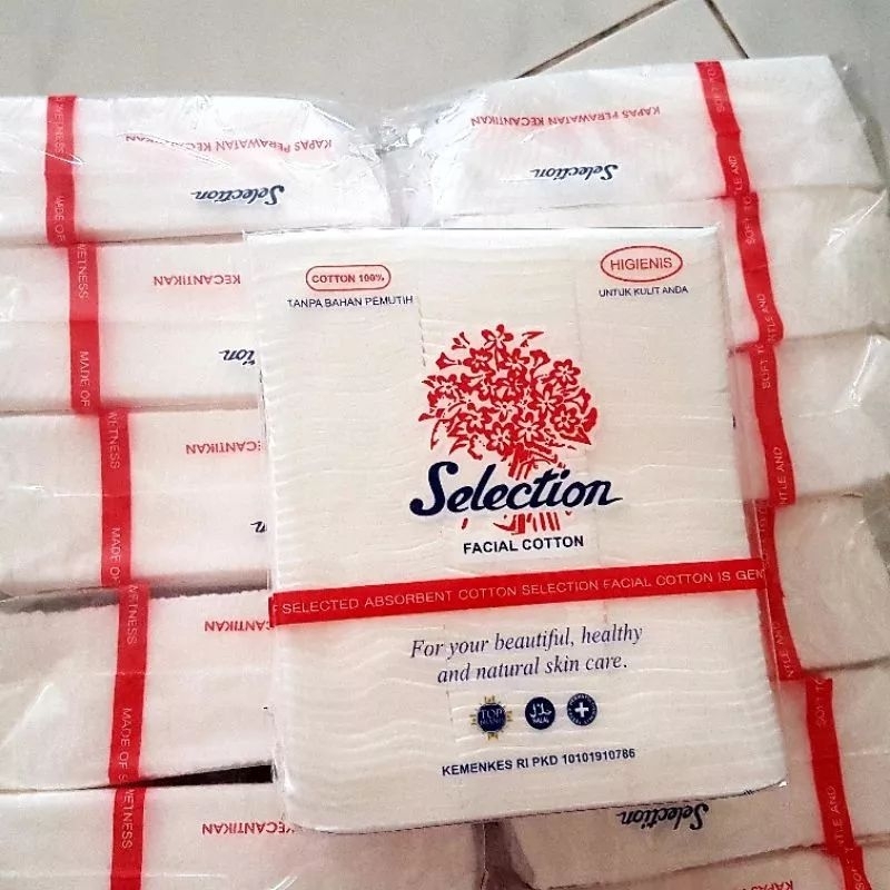 kapas selection kotak 35g 50g 75g