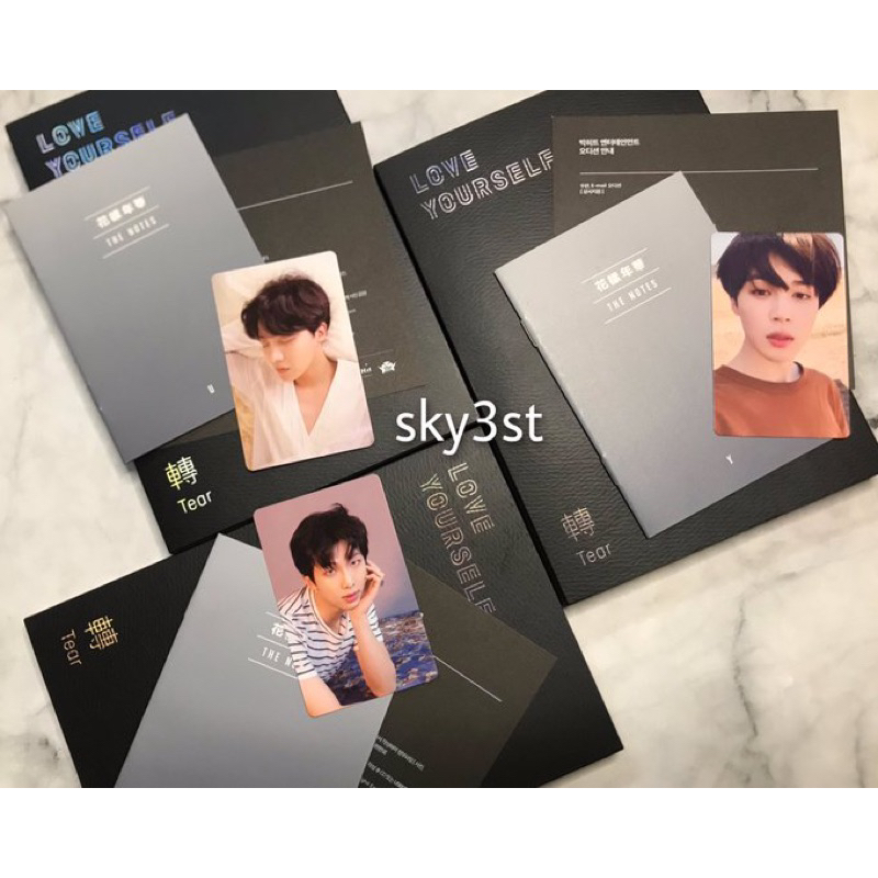 ALBUM BTS LY TEAR Y O U VERSI NAMJOON RM JIMIN J-hope