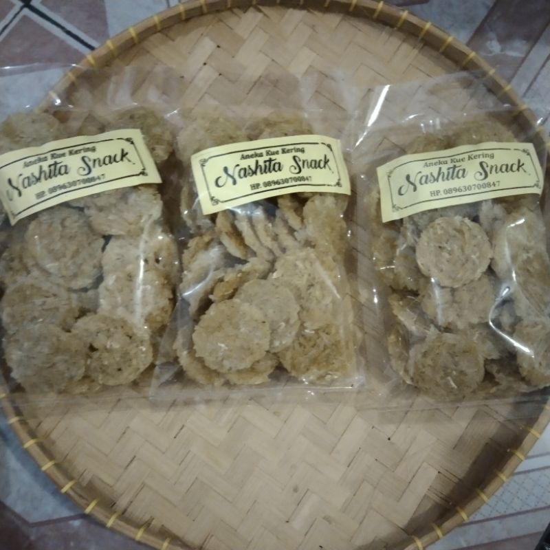 

Rengginang Makanan Ringan Snack/cemilan/kerupuk Rasa Terasi original