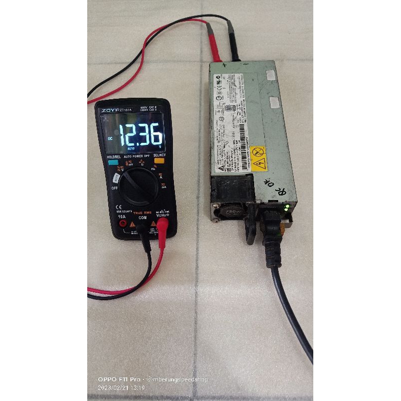 Power supply switching delta 61.5Ampere 12 volt buil up ex server