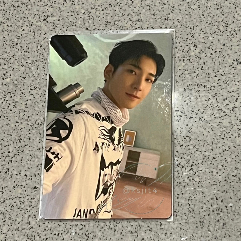 photocard seventeen wonwoo attaca carver pc wonu svt