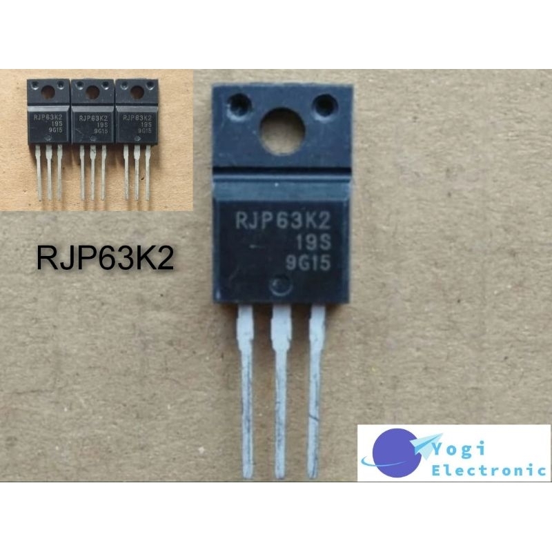 TRANSISTOR RJP63K2 35A 630V N-channel igbt Gce T0220 63k2