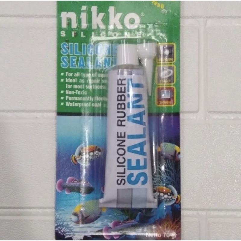 

Nikko Silicone Sealant Lem 70gr