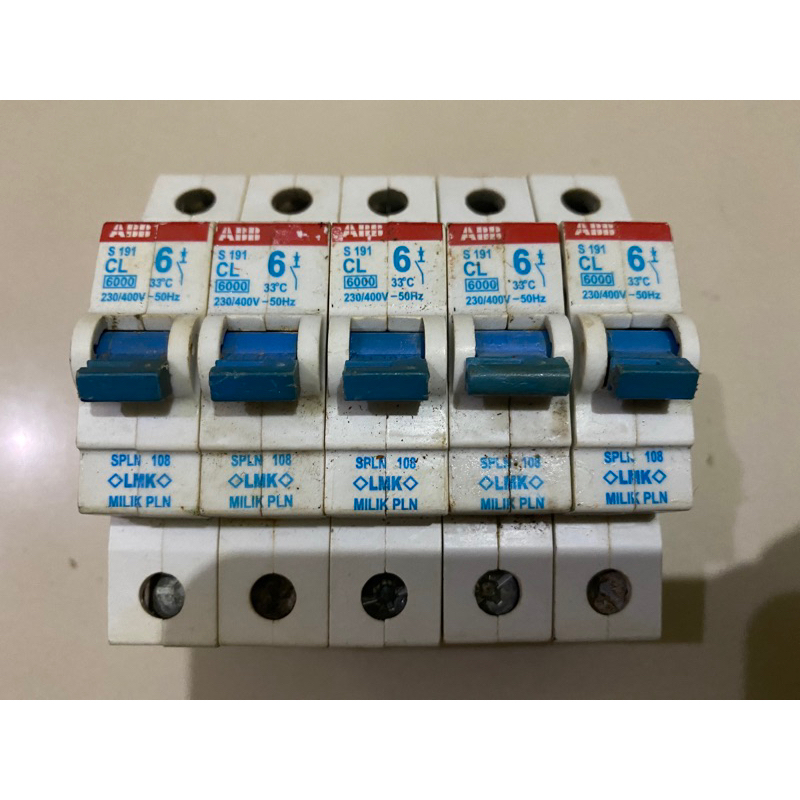 Mcb pln abb s-191  6A original
