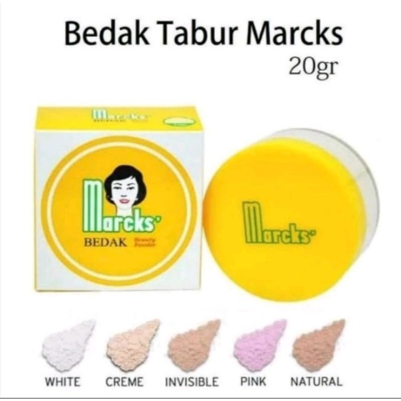 Bedak Marcks Active 20gr Beauty Powder