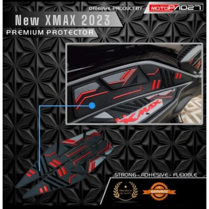 Rubber pad protector sidepad Yamaha NEW XMAX 2023