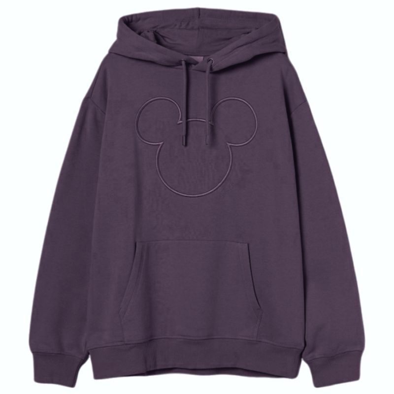Hoodie h&m Mickey Mouse Disney Bordir