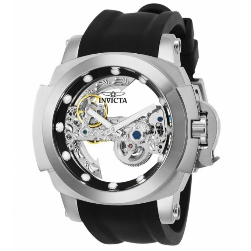 Jam tangan INVICTA Coalition Forces 26760 24708 Automatic Japan transparan include box fullset