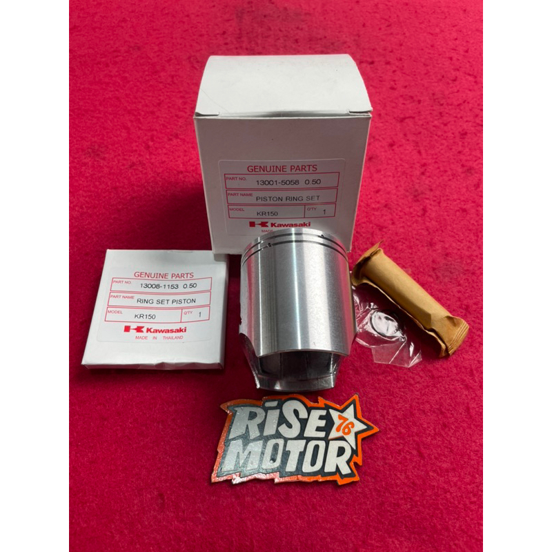 Piston Kit Ninja 150 size 50 uk 59.5 pen 15