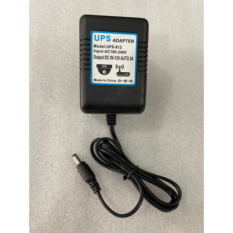 Adaptor UPS Mini 9v - 12v 2A power supply UPS