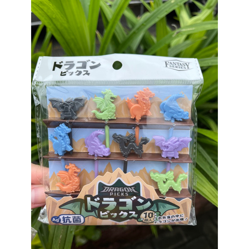 Tusukan garpu food pick dragon bento jepang