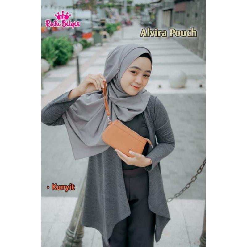 Ratu Bilqis Pouch Alvira Tempat Hp Dan Uang