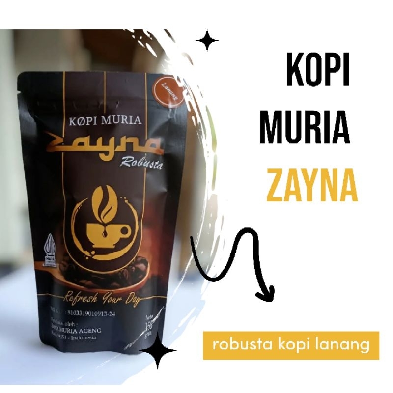 

Kopi muria Zayna "ROBUSTA LANANG