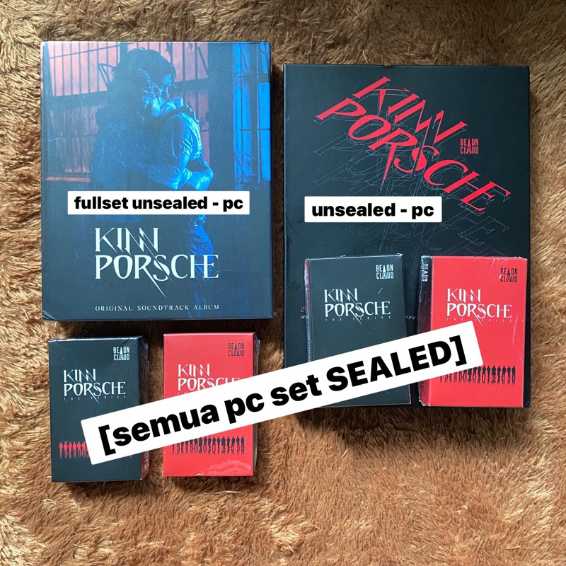 Postcard Kinnporsche Album Ost Tero Music Send off pc kue mamba lively set sealed