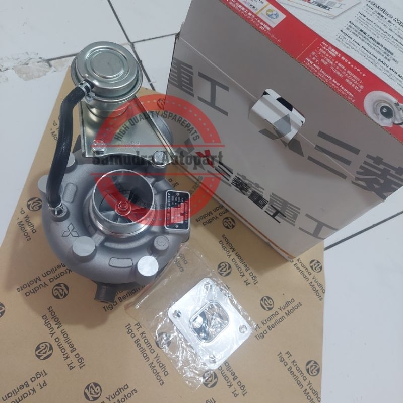 TURBO CHARGER TURBO CAS TURBO ASSY MITSUBISHI CANTER PS125 PS125T GENUINE ORI GRESS