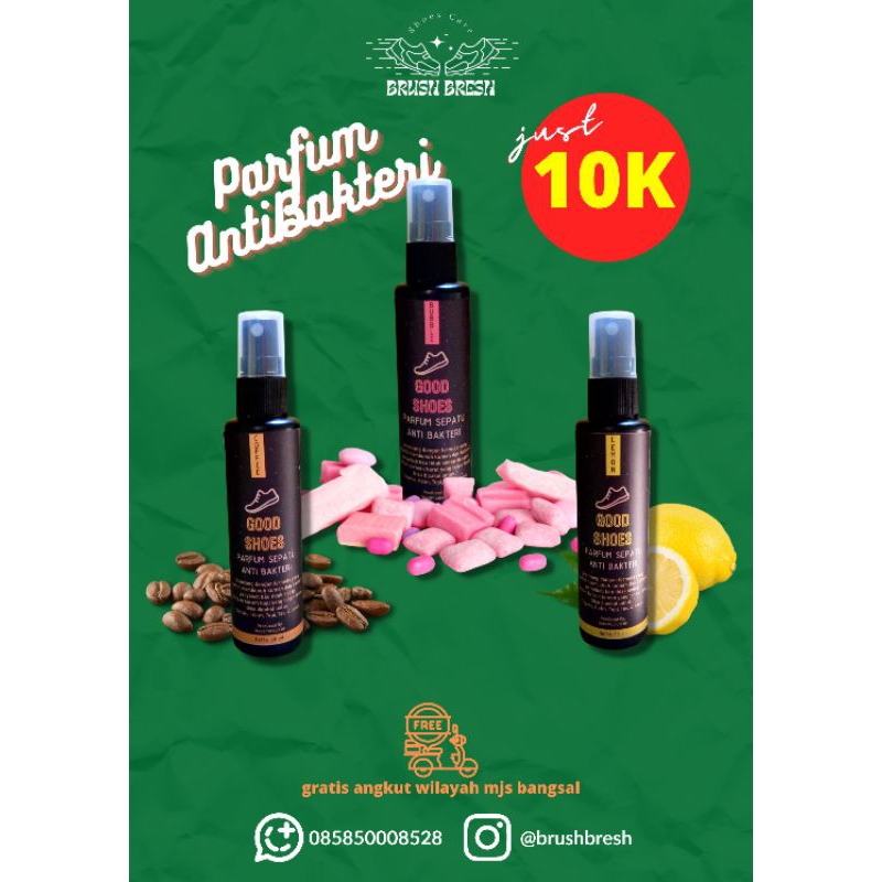 Parfum Antibakteri Parfum Sepatu Parfum Helm Parfus Tas Parfum Topi