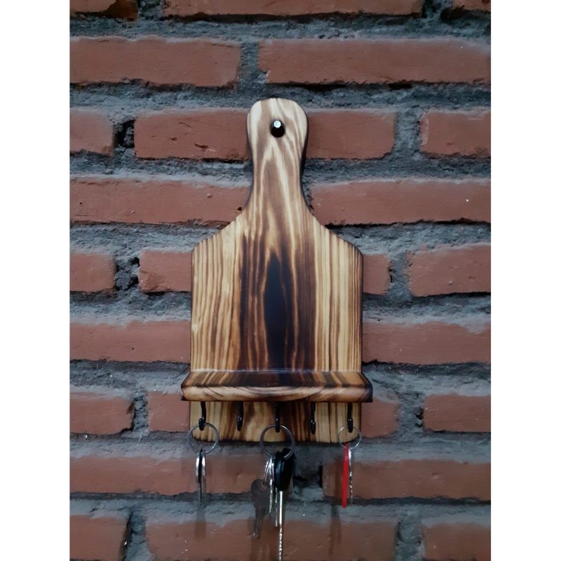 Tempat Gantungan Kunci  TALENAN / Rak kayu Serbaguna / Key Holder