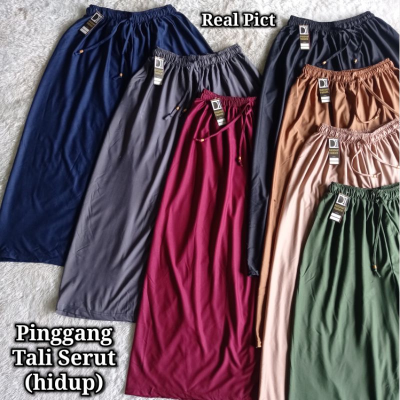 Big Size Kulot Polos Tali Serut Ukuran Jumbo Max Bb 100kg Bahan Evano Pinggang HW High Waist Premium | Celana Kulot Panjang Polos Big Size Xxl Super Jumbo Bb 80kg 90kg 100kg | Loose Cullote Uniklo Big Size Super Jumbo | Grefata
