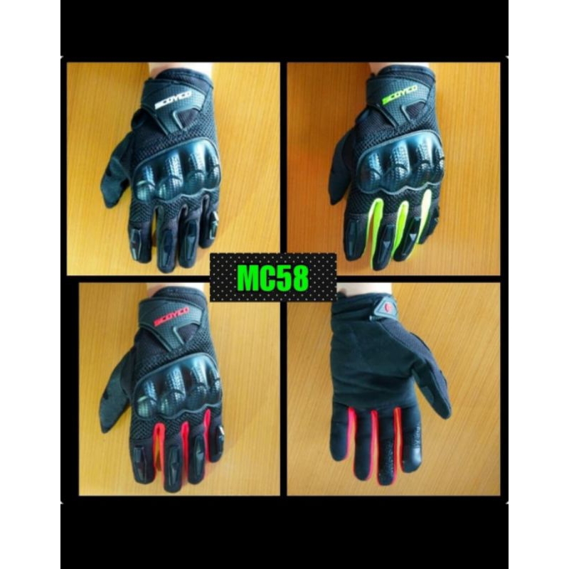 Sarung Tangan Scoyco MC58-2 Glove sepeda motor mc58 -2 gloves mc-58 ori