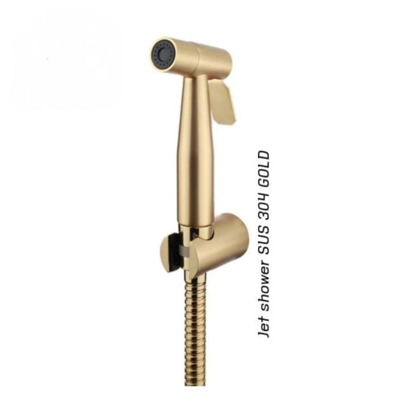 JET SHOWER STAINLESS GOLD JET SHOWER TOILET