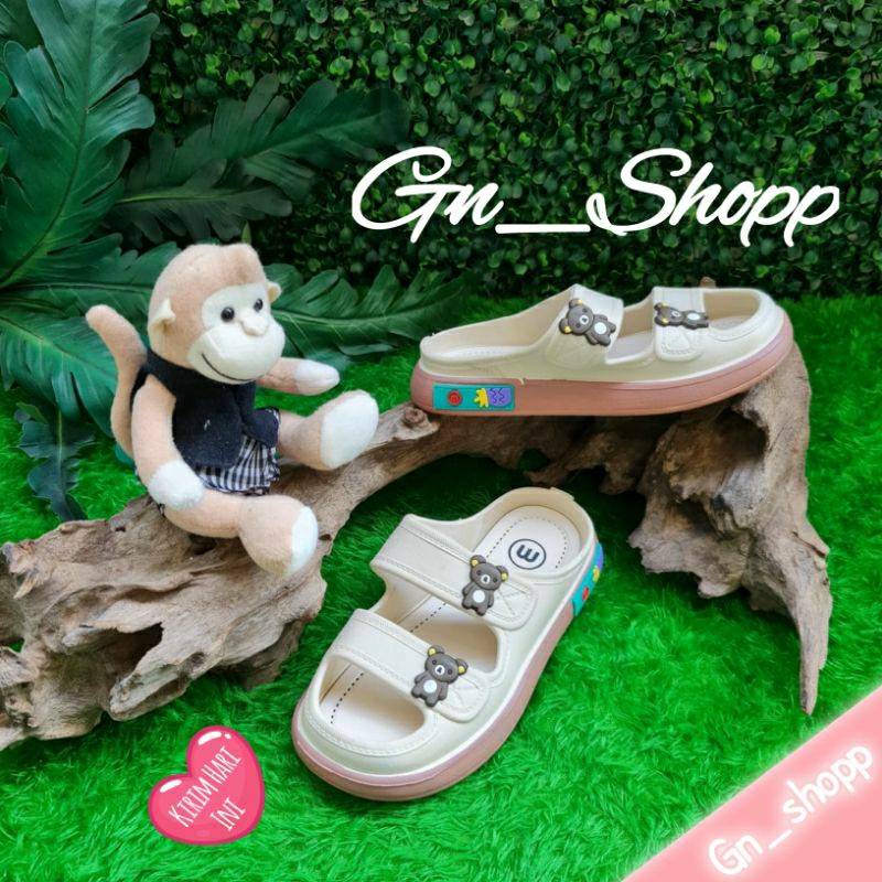 30-35 Sandal Anak Tedy Bear  Full Jelly Terbaru 029