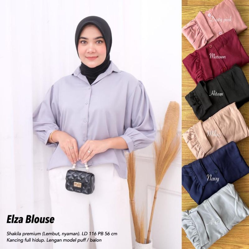 Blouse Shakila Balon - Elze - ELZA BLOUSE //JF4058