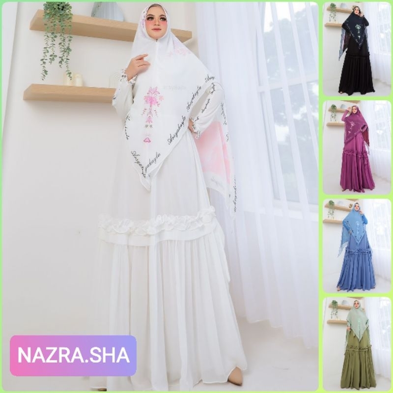 KHANZA Syari. Gamis Syari Original By Arsya Kayla.