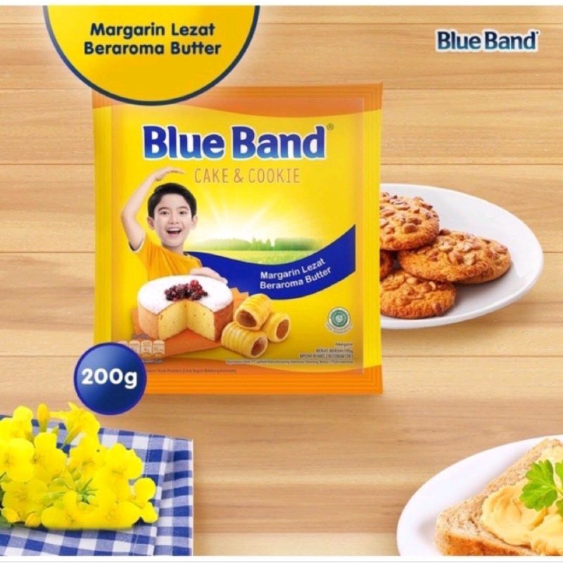 Blueband Cake and Cookie cokies 200gr sachet / Blue band Cake &amp; Cookie 200 gr