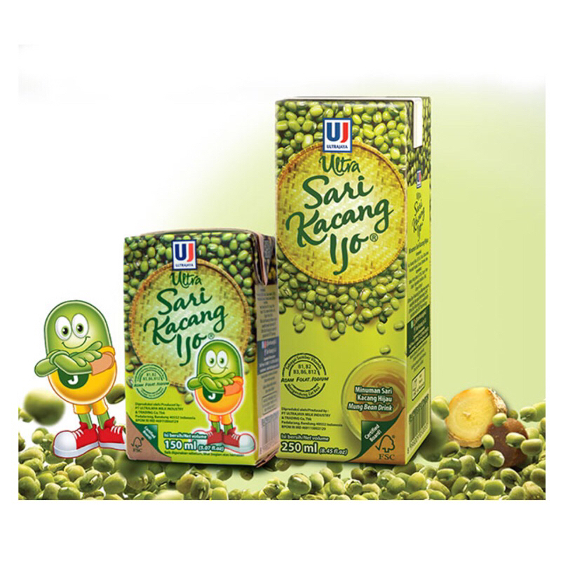 

ULTRA SARI KACANG HIJAU 150/250ml