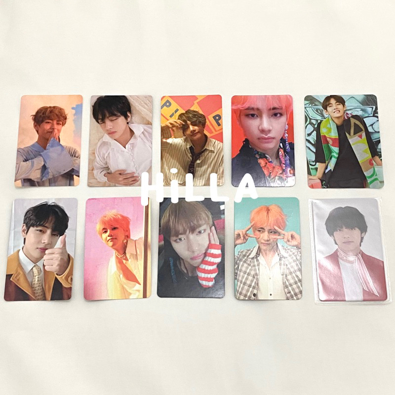 V TAEHYUNG HER O TEAR U HER E ANS S POB BE DELUXE ANS F YNWA ANS E MOTS CARD TICKET SG 2017 PHOTOCAR