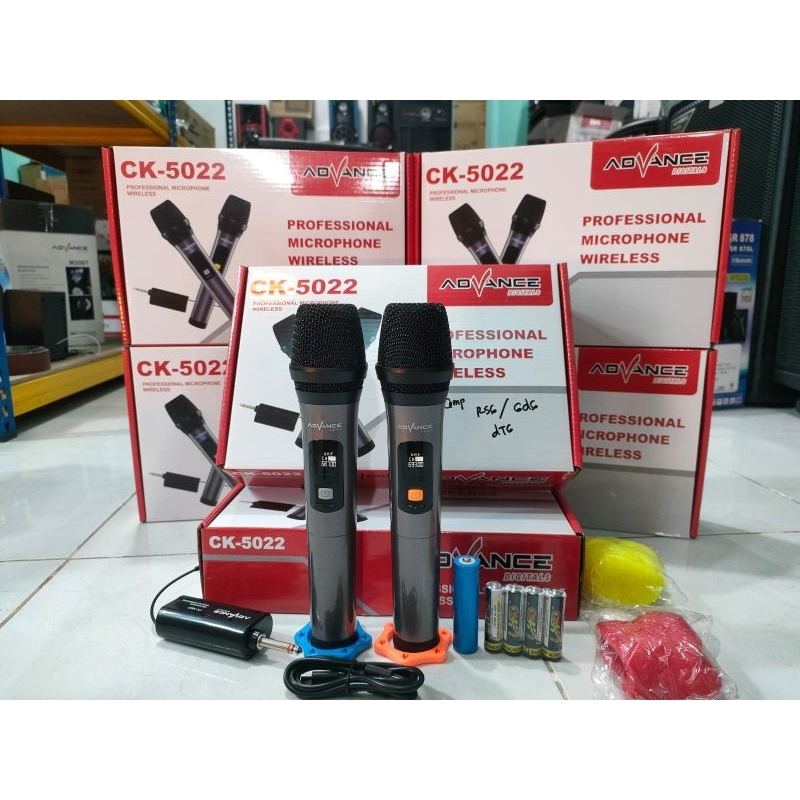 Mic Wireless Advance Double CK -5022