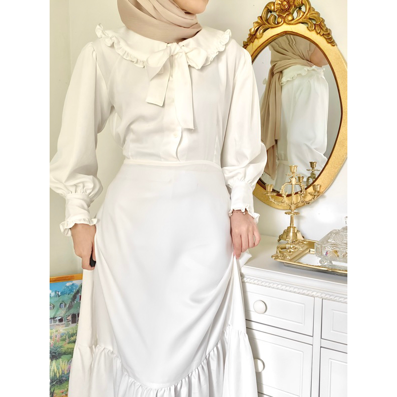 ANYA VINTAGE DRESS / dress korea / midi dress