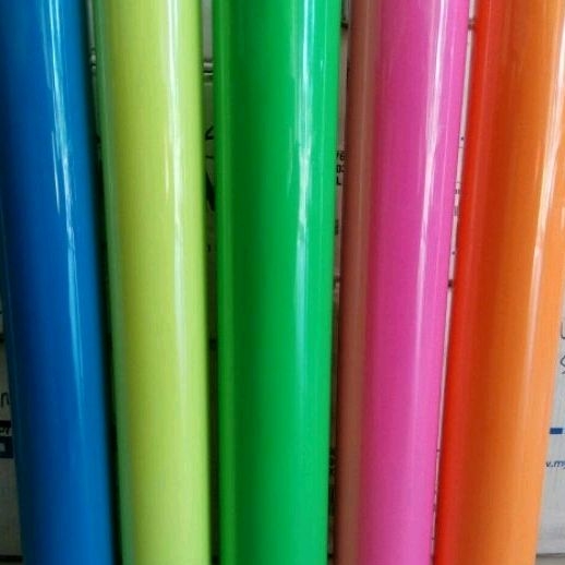 

(Khusus Roll) Polyflex PVC Lebar 60 cm Warna Neon