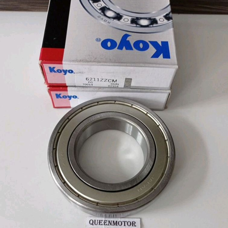 BEARING KOYO 6211ZZ TUTUP BESI KOYO